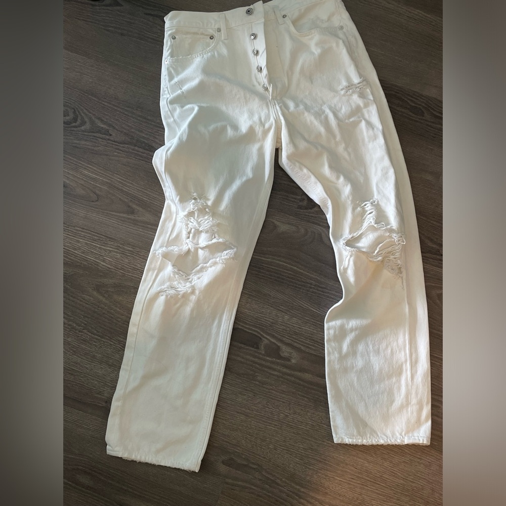 Agolde Premium White Denim
